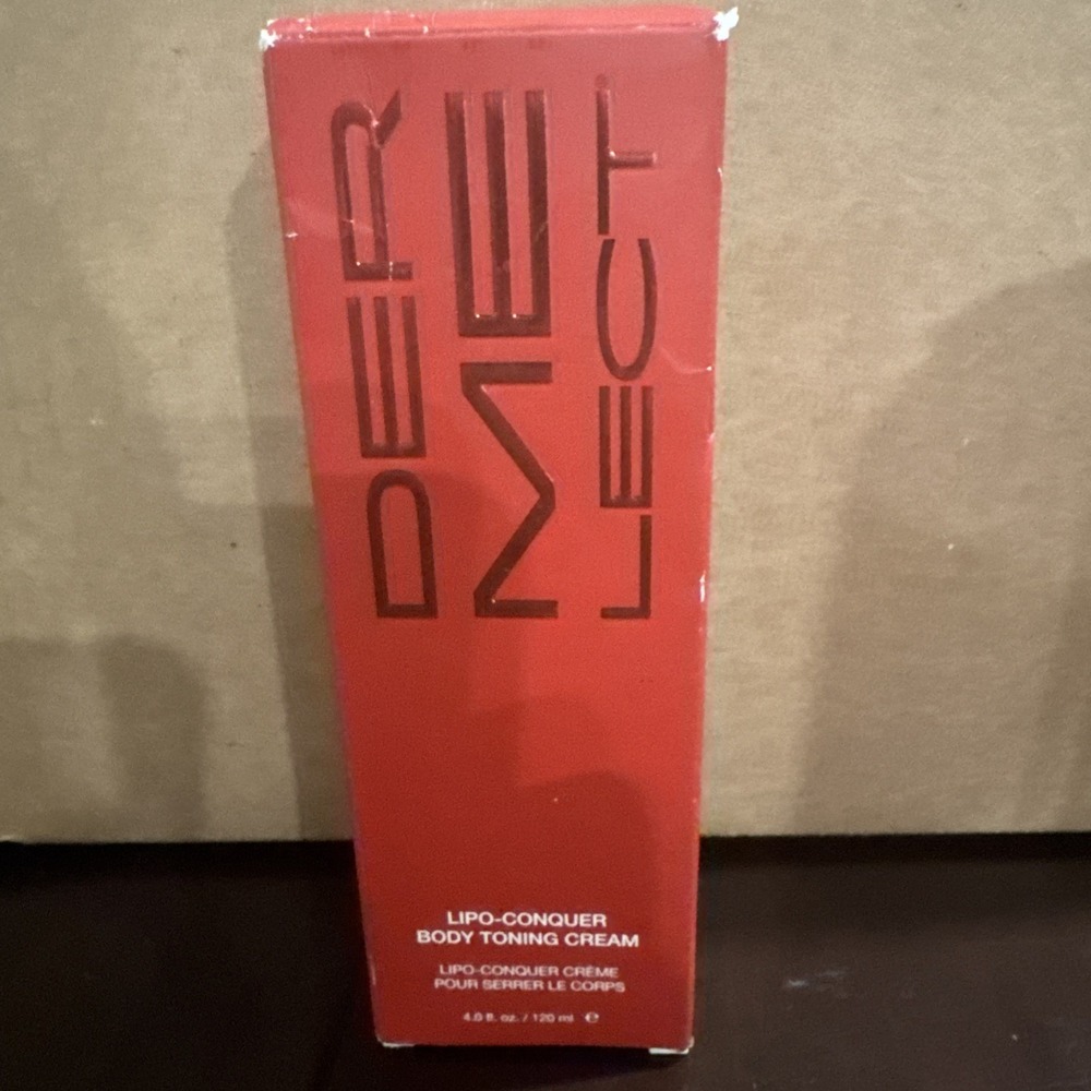 DERMELECT LIPO-CONQUER Body Toning Cream 4oz SEALED